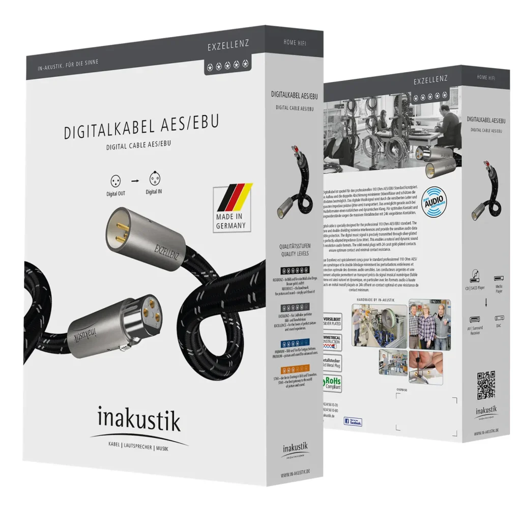 Inakustik Excellence Digitale 110 Ohm AES/EBU - Afbeelding 3