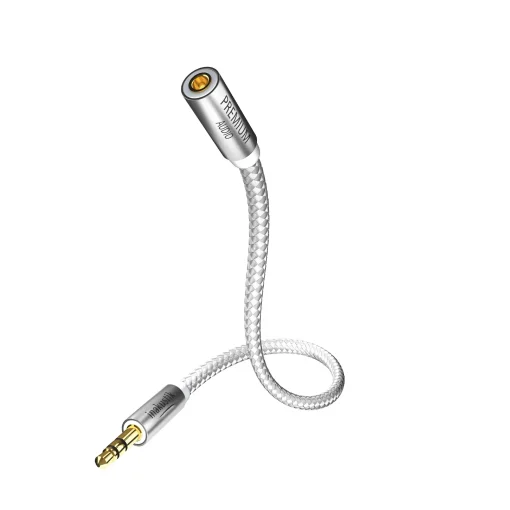 Inakustik Premium Hoofdtelefoonverleng - fem 3,5mm <> 3,5/6,3mm