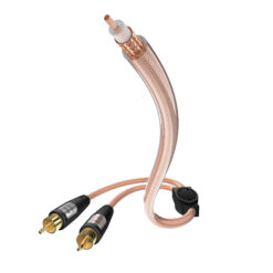 Inakustik Star Y subwooferkabel RCA > 2x RCA - 10m