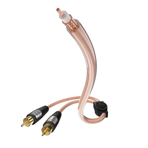 Inakustik Star Y subwooferkabel RCA > 2x RCA - 2m