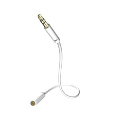 Inakustik Star Hoofdtelefoonverleng - fem 3,5mm Jack <> 3,5mm - 1,5m