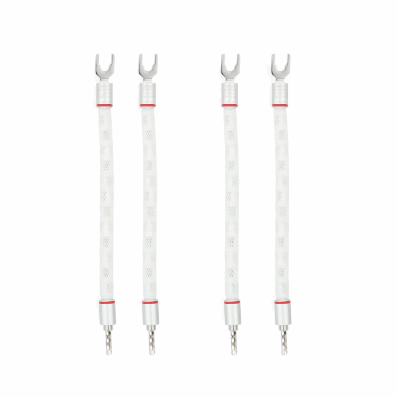 Inakustik Reference LS-1205 AIR Pure Silver BiWire-brug BFA-Spade 12cm - 4 set