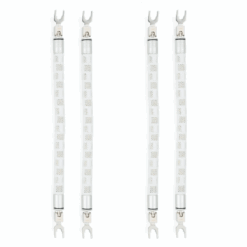 Inakustik Reference LS-4005 AIR Pure Silver BiWire-brug Spade-Spade 12cm - 4 set