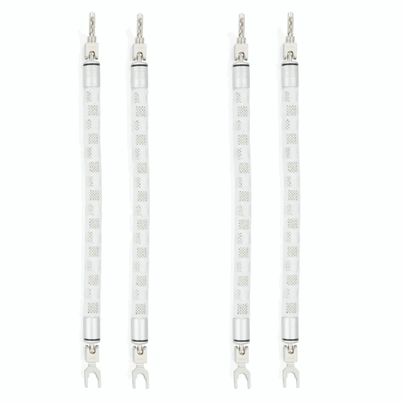 Inakustik Reference LS-4005 AIR Pure Silver BiWire-brug BFA-Spade 12cm - 4 set