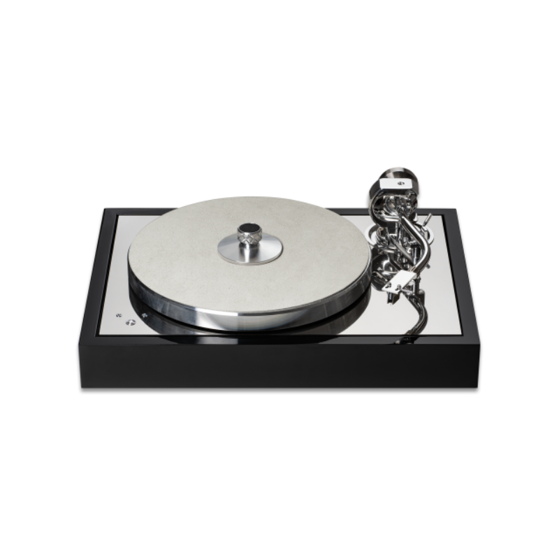 Pro-Ject The Classic Reference Hoogglans Zwart / Zilver