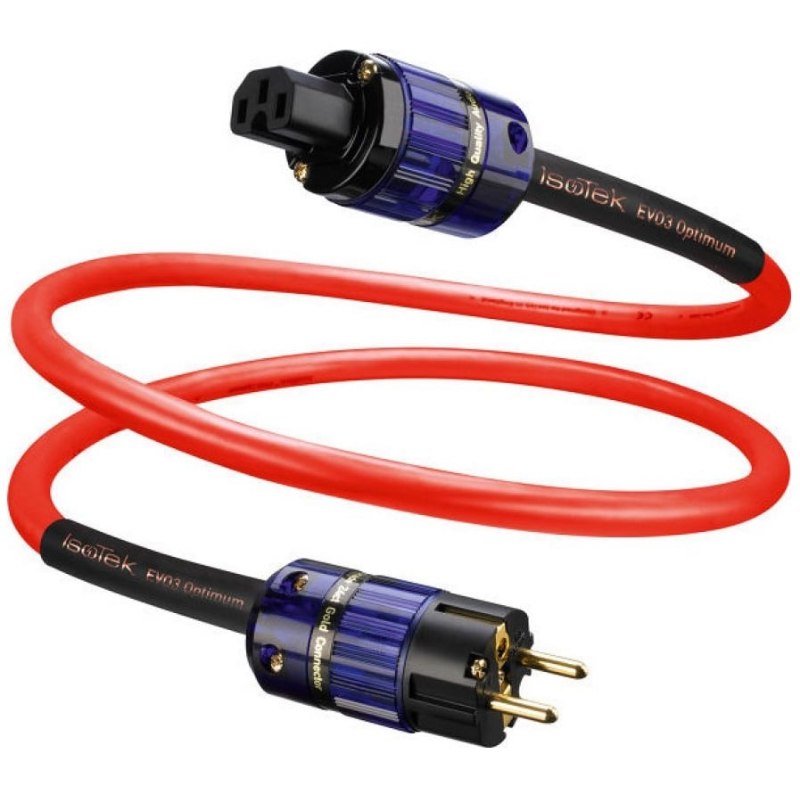 Isotek Optimum netkabel (EU naar C15 IEC) 3,0 meter