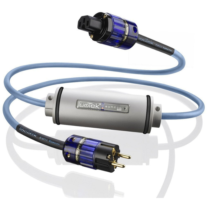 Isotek Syncro netkabel (EU naar C15 IEC) 2,0 meter