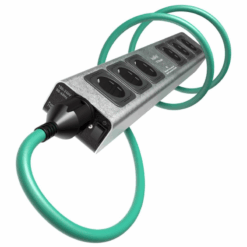 Isotek V5 Polaris 6-voudig netfilter (Zilver) met Intium 1,5 M C13